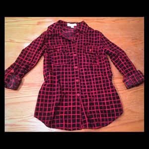 Michael Kors button up top.